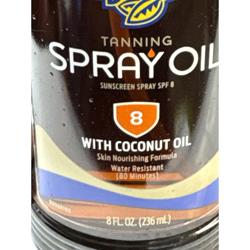 Banana Boat 3 banana boat spf 8 with coconut oil