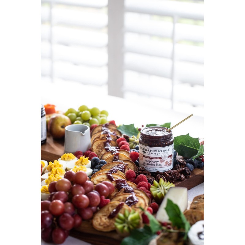 Terrapin Ridge Farms Raspberry Amaretto Jam – One 10.8 Ounce