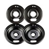 Purelux Electric Stove Drip Pans Replacement for Whirlpool and Kenmore