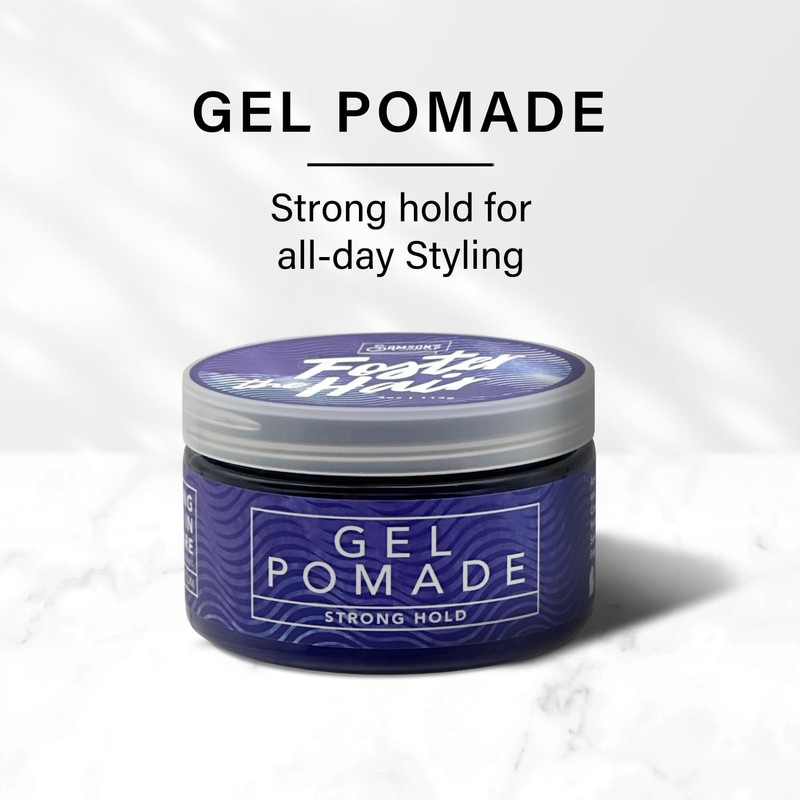 SAMSON'S HAIRCARE Foster the Hair Gel Pomade – High Hold,