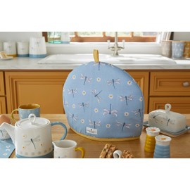 Cooksmart British Designed Tea Cosy | Teapot Warmer Suitable For Small, Medium or Large Teapots | Designed by British Designers in the UK - English Meadow
