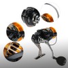 Left/Right Interchangeable Metal Spinning Fishing Reel Fish Bait High Speed