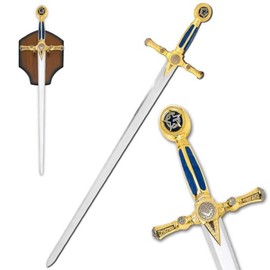 Ace Martial Arts Supply 45" Masonic Ceremonial Sword Templar Knight Freemasonry