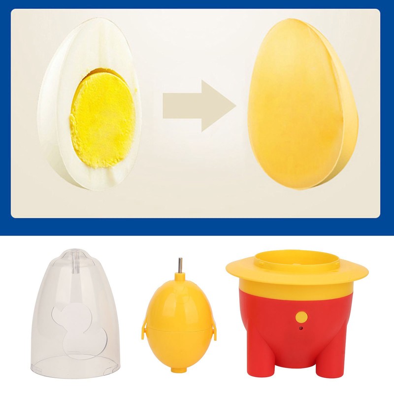 Egg Scrambler Shaker Lovely Electric Mini Portable USB Charging Golden