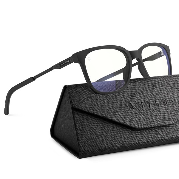 ANYLUV Blue Light Glasses for Men, Computer Gaming Glasses men,