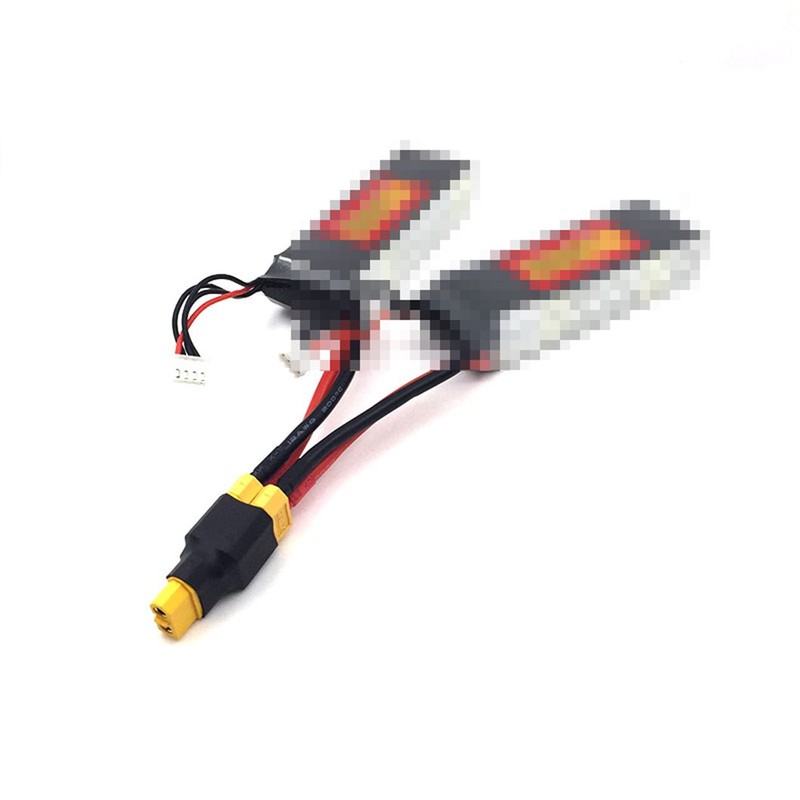 JFtech 3pcs No Wire XT60 Parallel Connector 1 Female to