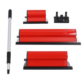 Drywall Skimming Blade Set, Stainless Steel 10 Inch 16 Inch 24 Inch Skimming Blades with Extendable Handle for Drywall, Wall, Plaster, Walls