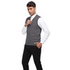 AIYINO Men's Sleeveless Jumpers Tank Top V Neck Sweater Vest