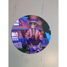 Dead Forever - Dead And Company Holographic Sticker Sphere Las Vegas 2025