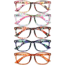 CCVOO Reading Glasses for Women/Men, Eyeglasses, Blue Light Readers for Women/Men, Computer Eye Glasses, Cheaters