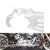 HCMOTORKU Chrome Engine Transmission Interface Cover Trim For Harley Softail