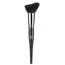ENERGY Contour Brush Professional Makeup Brush for Foundation Blush Bronzer Contour and Setting Powder Blending Soft Dense Natural Goat Hair Curved Kabuki Brush M412