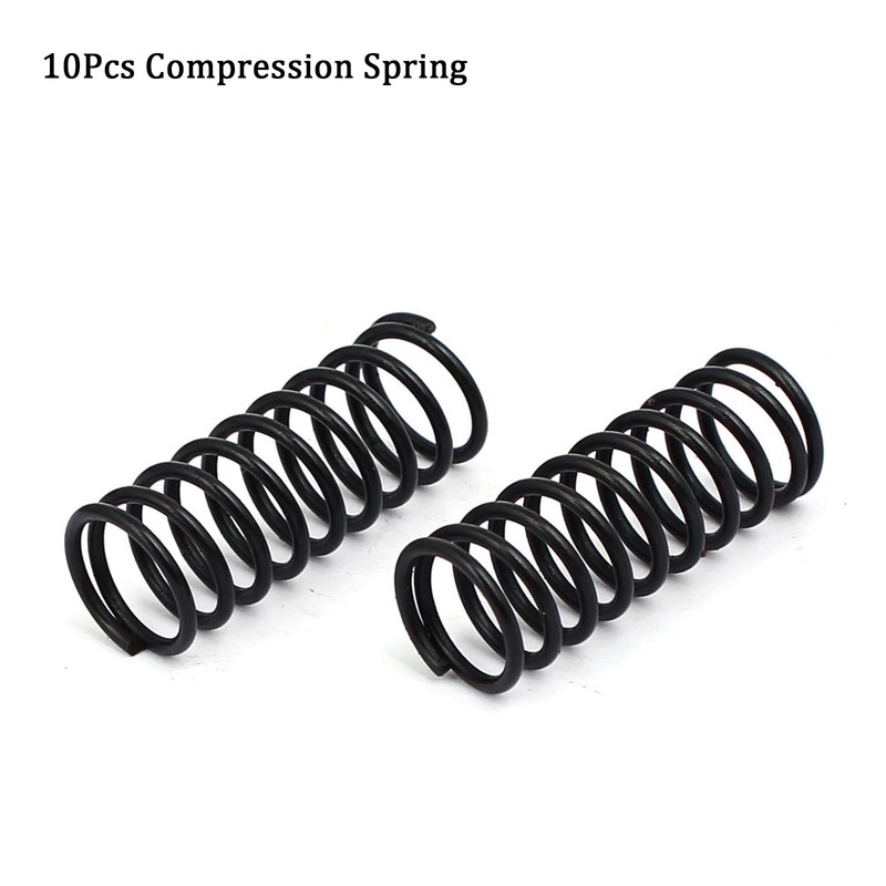 TA-VIGOR 10Pcs Compressed Spring, 1.2mm Wire Dia, 12mm OD, 30mm
