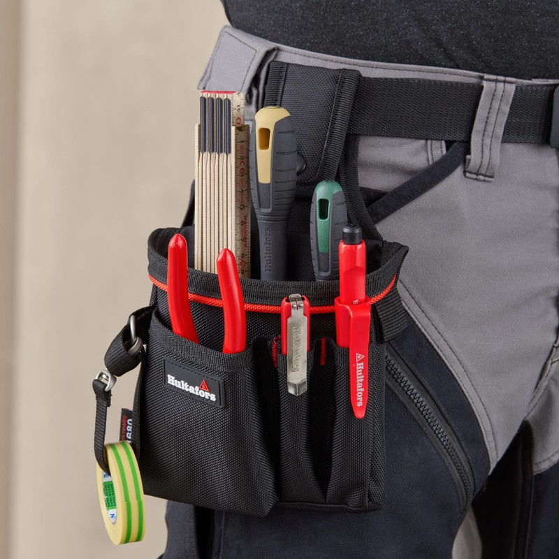 Hultafors Technician Belt Bag, Tool Holder Belt with 8 Pockets,