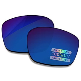 Bowyer POLARIZED Replacement Lenses for Maui Jim Peahi MJ202 Sunglasses - Sapphire Blue Mirror