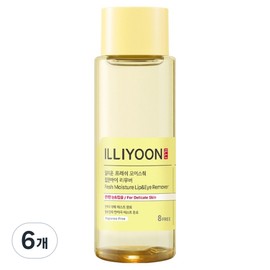 Illiyoon Fresh Moisture Lip & Eye Remover, 150ml, 6 pcs / 일리윤 프레쉬 모이스춰 립 앤 아이 리무버, 150ml, 6개