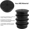 Pack of 4 Plastic Flexible Cable Grommet, Cable Grommet Table