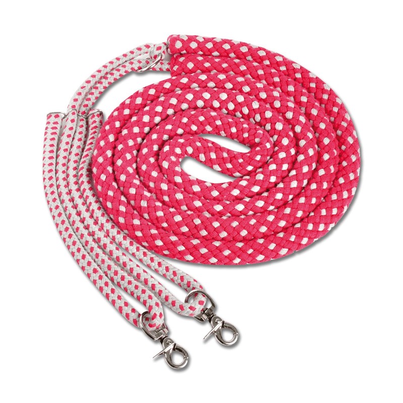 Equipride Lunging Aid Made on Soft Cotton Colour Red/Grey in