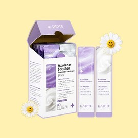 Sante Dr. Sante Azulene Soother Hair Loss Shampoo Treatment Stick Set (5mlx20) Portable / 닥터상떼 아줄렌 수더 탈모 샴푸 트리트먼트 스틱세트 (5mlx20) 휴대용