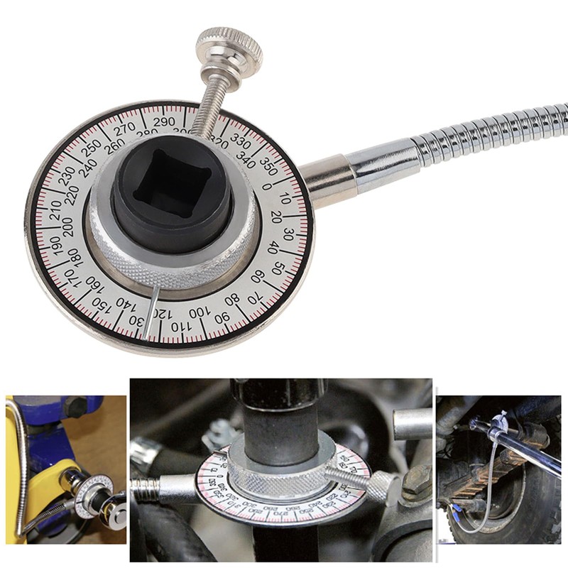 Smgda Torque Angle Meter, 1/2" Drive Wrench Angle Gauge, Angle