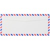 JAM PAPER #10 Airmail Envelopes - 4 1/8 x 9
