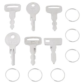 Briny River 6Pcs Golf Cart Keys Set Compatible with EZGO Compatible with Club Car Compatible with Yamaha PTV 10+ 7063-G1, JU6-H2511-10, ELI80-0287