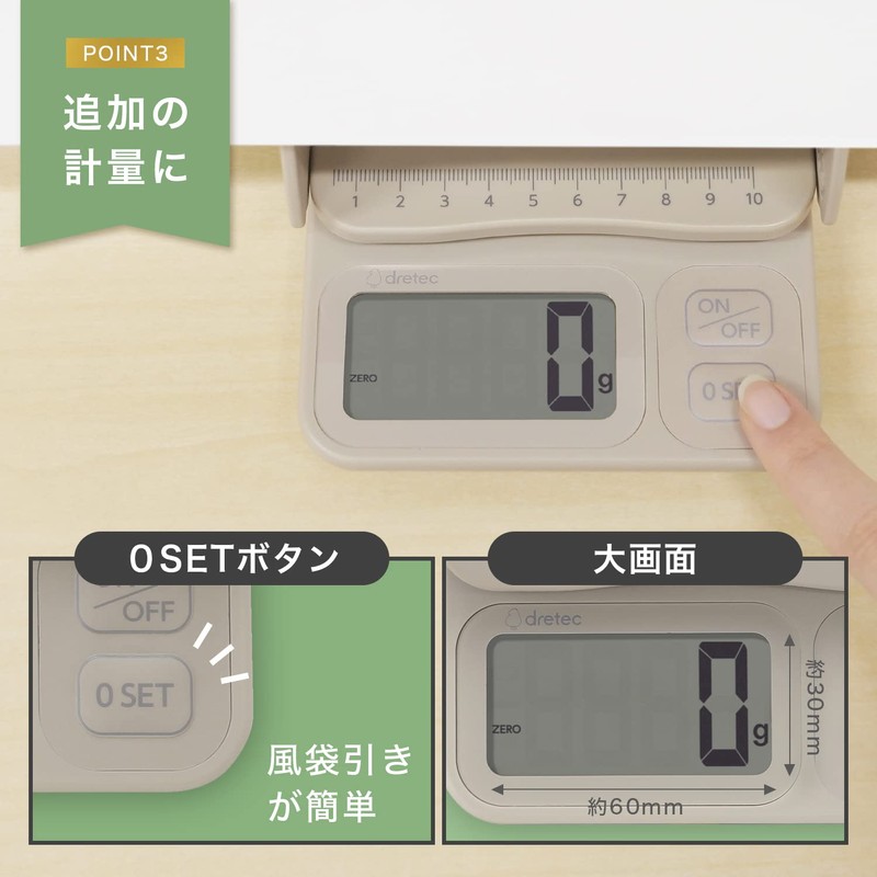 Dretec Letter Scale, Graduated Use, For Other Than Transactions and