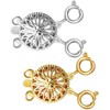 Necklace Layering Clasps Separator for Women 14k Gold Silver Tangle