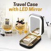 Travel Case with LED mirror