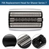 70S Shaver Replacement Head Compatible with Braun Series 7 70S