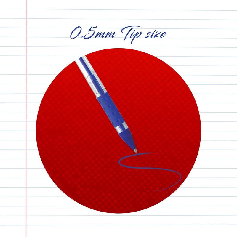 Cello Gripper Ball Pen Set - Pack of 25 (Blue)