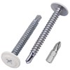 SKIR'CO (Pack of 40) Painted Self-Drilling Screws 4.2 x 40