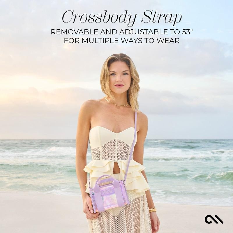 Micro Tote - Color: Midnight Black & Clear