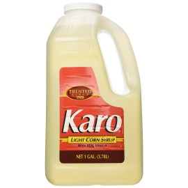 KITMOUS Karo Light Corn Syrup 128 Fl Oz Natural Sweetener for Sauces and Baking