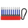 HPHOPE Professional Screwdriver Bit Set 10Pcs, Shockwave Bit Set Includes
