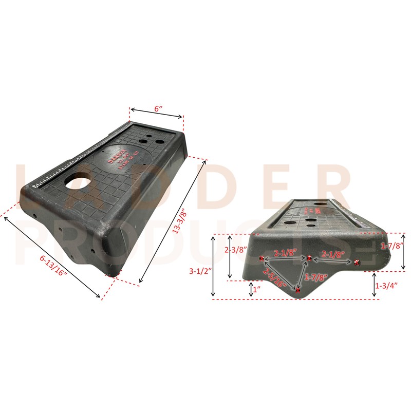Louisville Ladder Black Top Cap PR601025-WL – Replacement Cap for