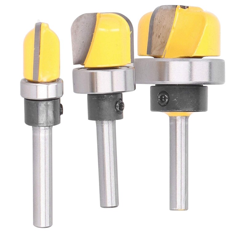 Mxzzand Core Box Router Bit 6 mm Shank Bowl and