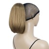 Lydell 12" Straight Wavy Styled Clip In Claw Ponytail Hair