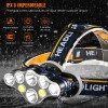 Lampara Led Tipo Minero De 8 Leds Con Baterias Recargables