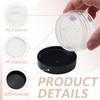 Yitexin 6 Pieces 3 Size Plastic Loose Powder Containers, Refillable