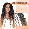 Short Ombre Deep Faux Locs Crochet Hair for Black Women-8