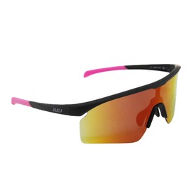 RUDYPROJECT RPJ ZACK Sunglasses Black Matte Frame / Multi Laser Red Lens Freesize