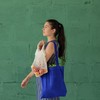 Wonky Line Premium Cotton Tote Bag, Eco-Friendly Shopping Bag, 100%