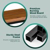 Ekisemio C Table for Sofa, C Shaped End Table with