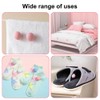 Pack of 20 Duvet Holders Against Slipping, Pink Duvet Cover
