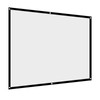 Hapivida Projector Screen, 100 Inch Projector Screen 4:3 HD Foldable