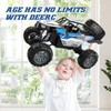 DEERC Large 1:8 Scale Remote Control Monster Truck for Adults