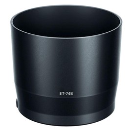CELLONIC® ET-74B Lens Hood Compatible for Canon EF 70-300mm f/4-5.6 IS II USM Plastic Bayonet Cylindrical/Round Sun Shade Protector Cover