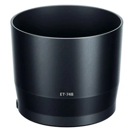 CELLONIC® ET-74B Lens Hood Compatible for Canon EF 70-300mm f/4-5.6 IS II USM Plastic Bayonet Cylindrical/Round Sun Shade Protector Cover