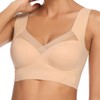 WOWENY Sleep Wireless Bras for Women Bralette Crop Top Comfort